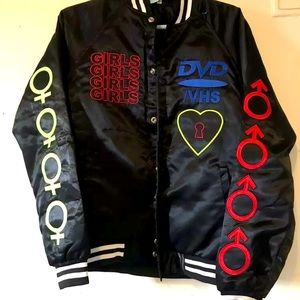 Homme Girls,Girls,Girls Custom Bomber Jacket